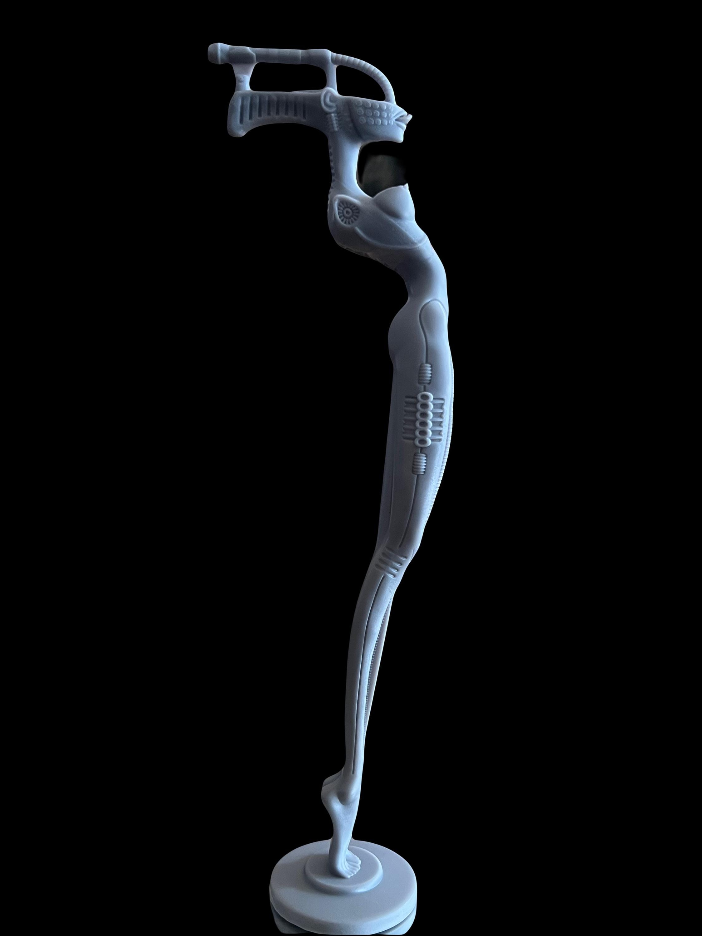 ザ・ビッチ」マイクスタンドの3D樹脂プリントレプリカ - H.R.ギーガー