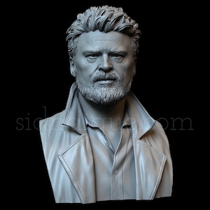 3D Resin Printed Billy Butcher Bust - Karl Urban - The Boys - Highly Detailed Collector’s Piece (Fan Art)