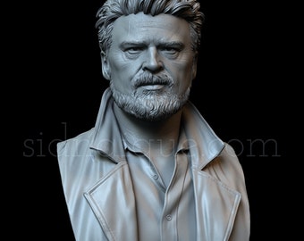3D Resin Printed Billy Butcher Bust - Karl Urban - The Boys - Highly Detailed Collector’s Piece (Fan Art)