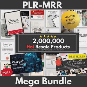 Master Resell Rights Kit: 2 Million+ PLR eBooks, Articles, and Software