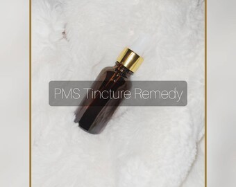 PMS Blend Tincture: Hand Processed Herbal Remedy