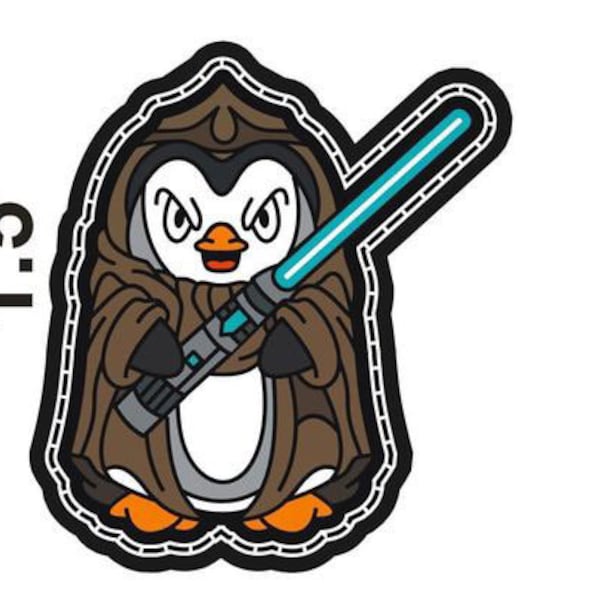 Jedi Penguin- Hooded