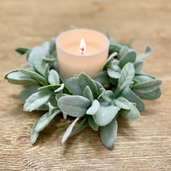 Lambs Ear Wreath Etsy