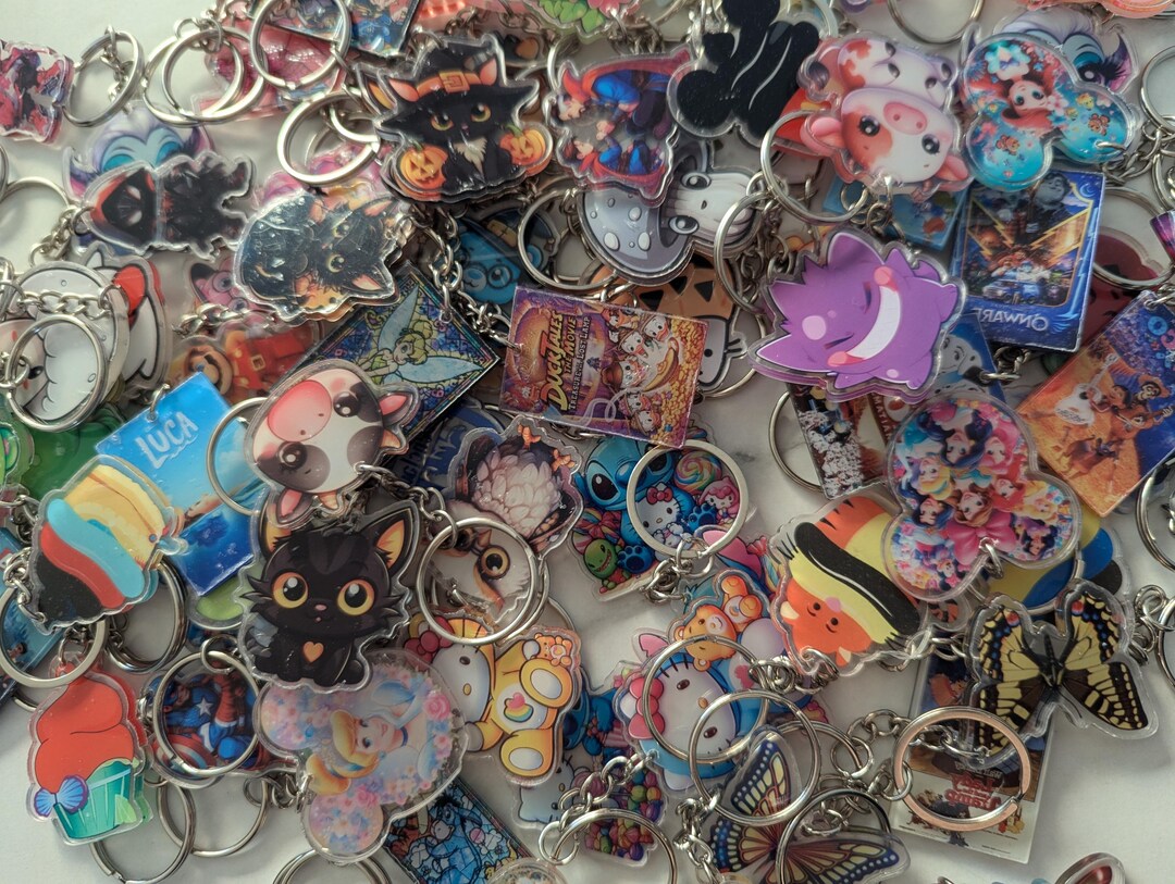 Keyring, Character Keyring, Keychain, Letterbox Gift, Boys, Girls, Fun ...