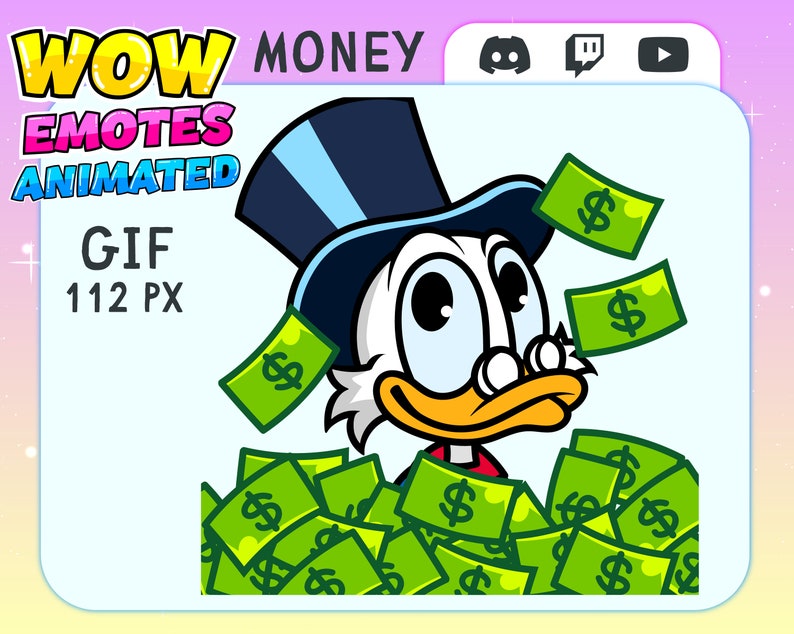 Money Bag Emote Twitch Emote Youtube Emote Discord Em vrogue.co