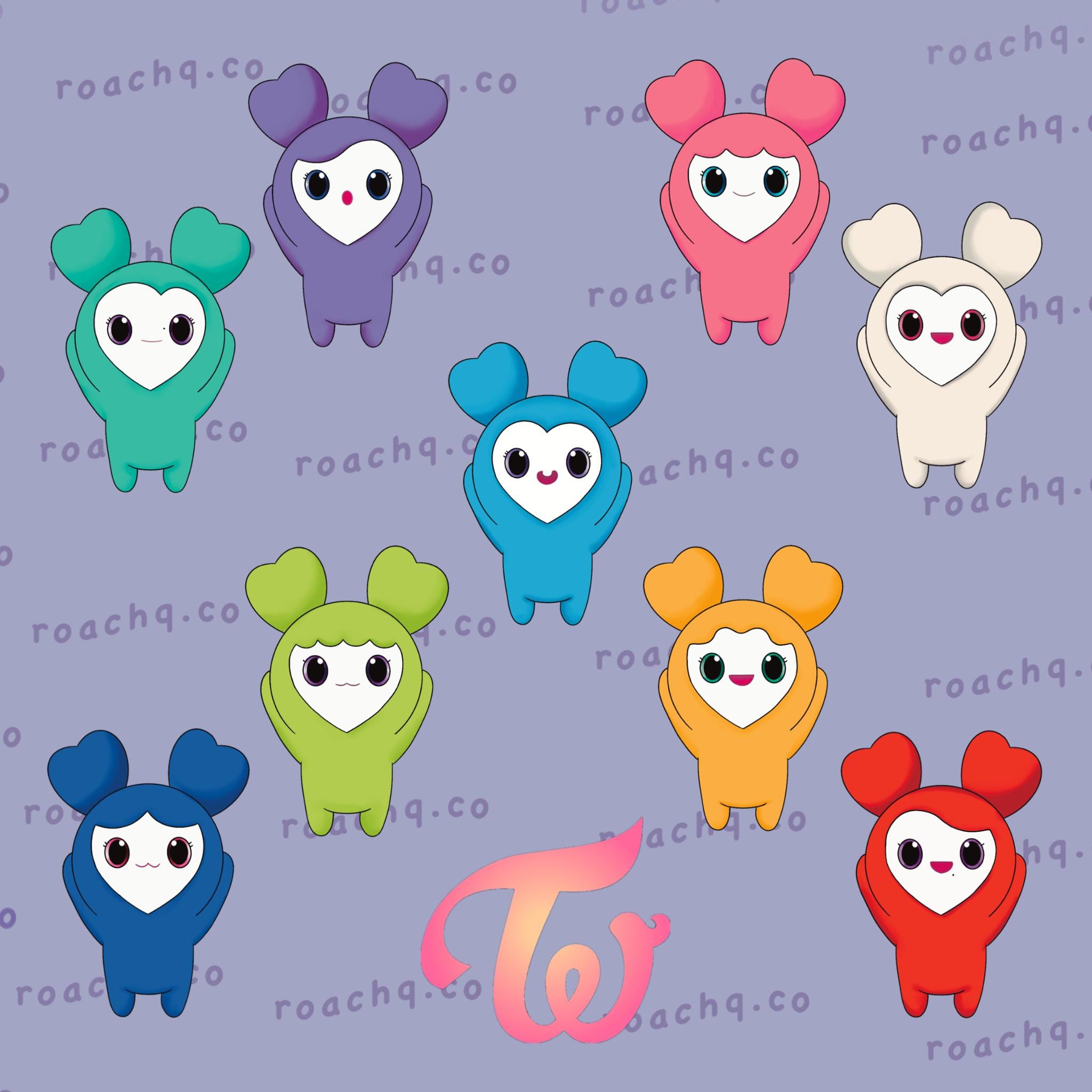 Twice lovely sticker - Etsy 日本