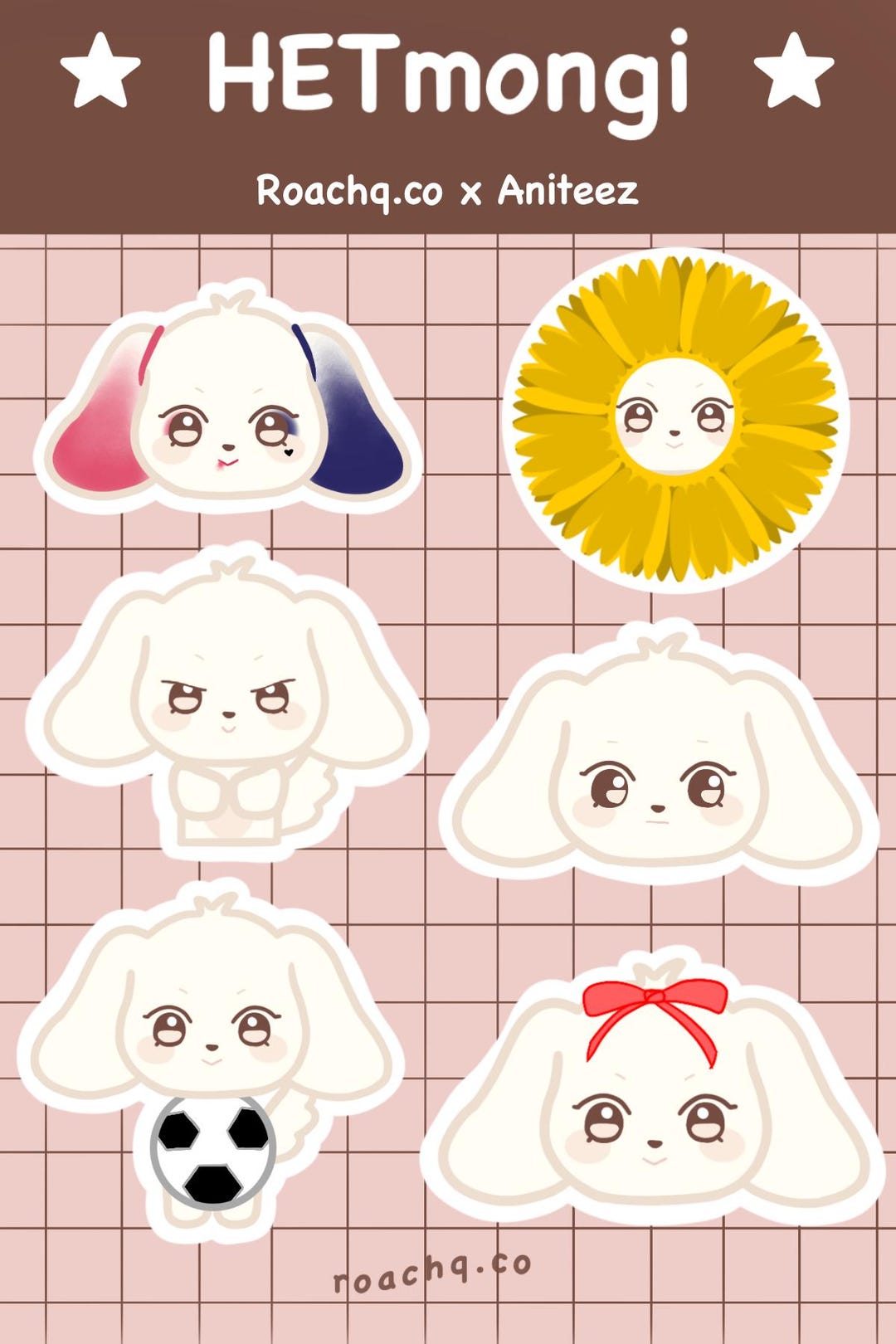 Ateez Aniteez Yeosang Hetmongi Stickers - Etsy