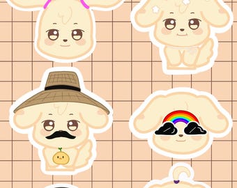 Ateez Aniteez Yunho TYUdeongi-stickers