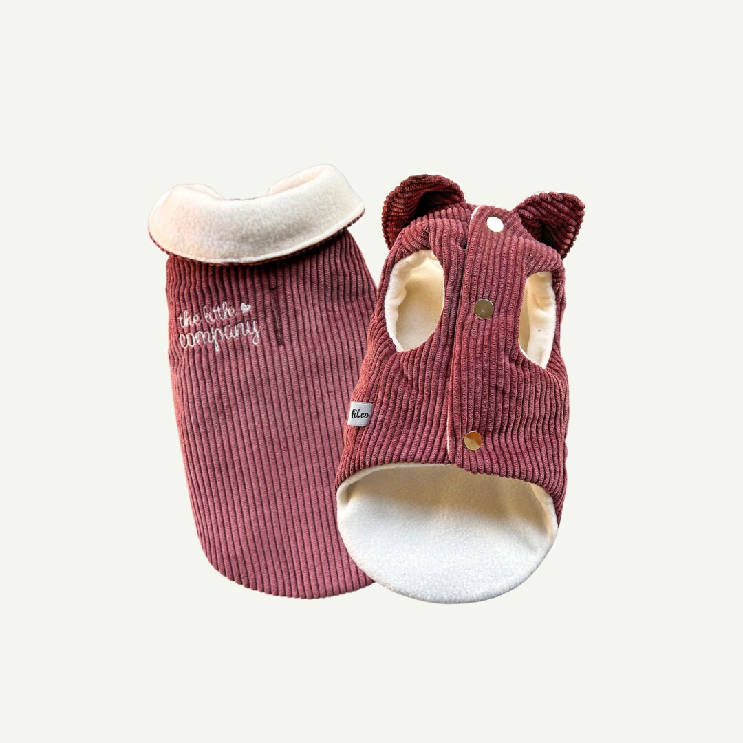 Pink Dog Coat Pink Dog Vest Pink Dog Jacket Dog Coat Dog Etsy