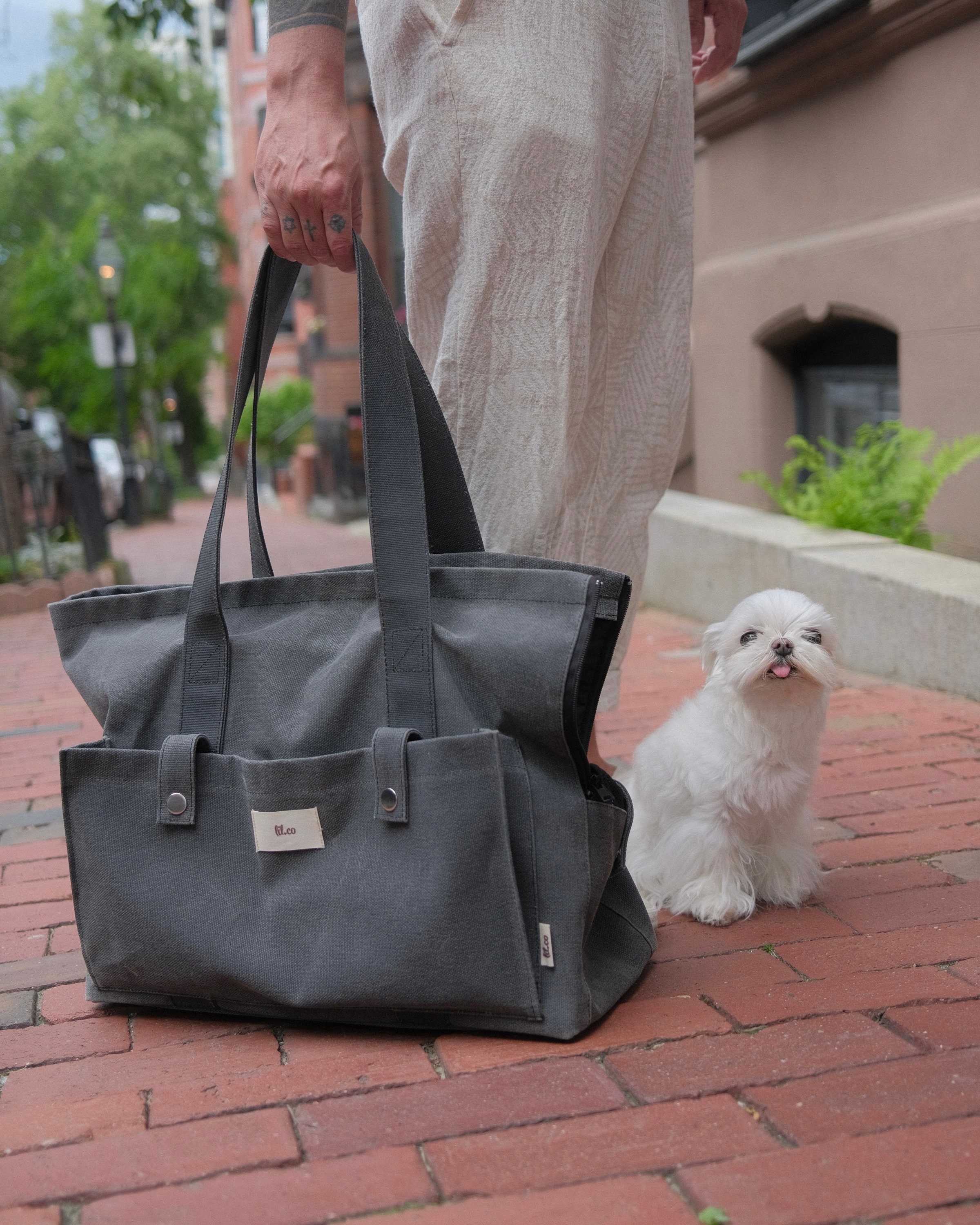 キャリーバッグ・スリング lilco marlowe tote bag Lilco Marlowe Dog Carrier Bag, Dog Tote Bag, Pet Carrier Bag