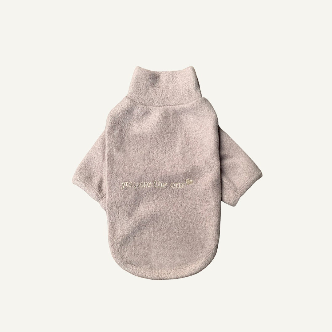 angora dog sweater