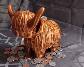 Cow Piggy Bank - Etsy