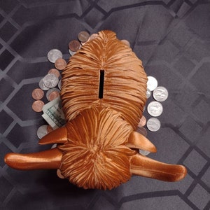 Highland Cow Piggy Bank - Etsy