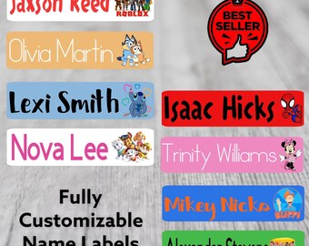 Minnie School Label - Etsy