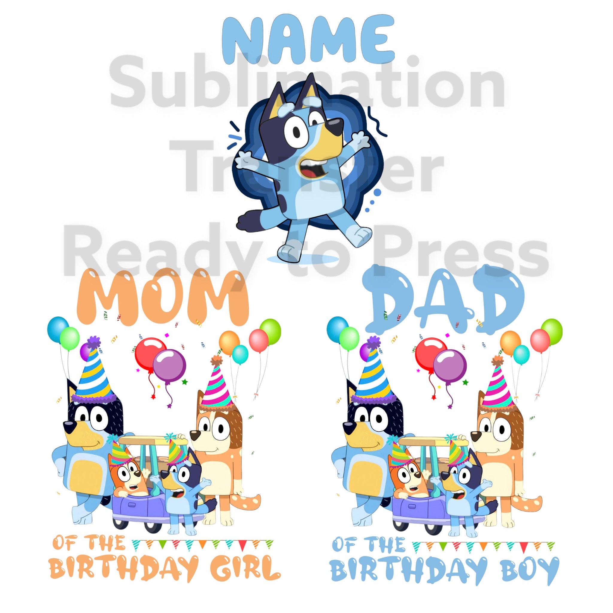 Bluey Party - Etsy