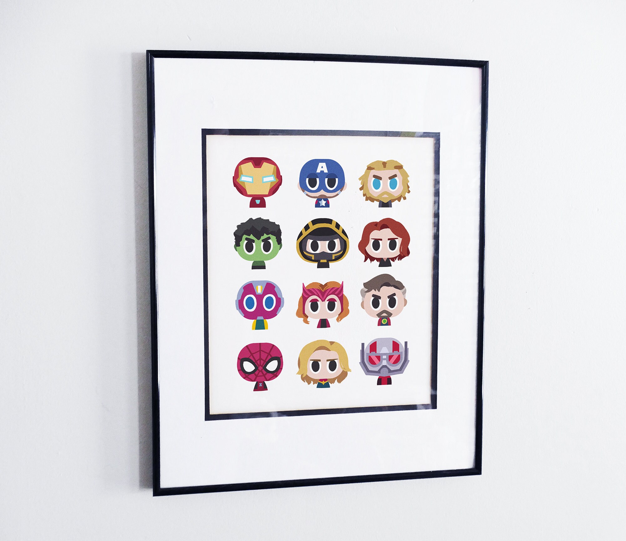 Avengers Assemble DIGITAL DOWNLOAD Graphic Design, Postcard, Greeting ...