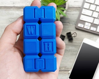 Cubo infinito pesado personalizado: juguete para escritorio de oficina