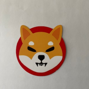 Shiba Inu car/ fridge magnet