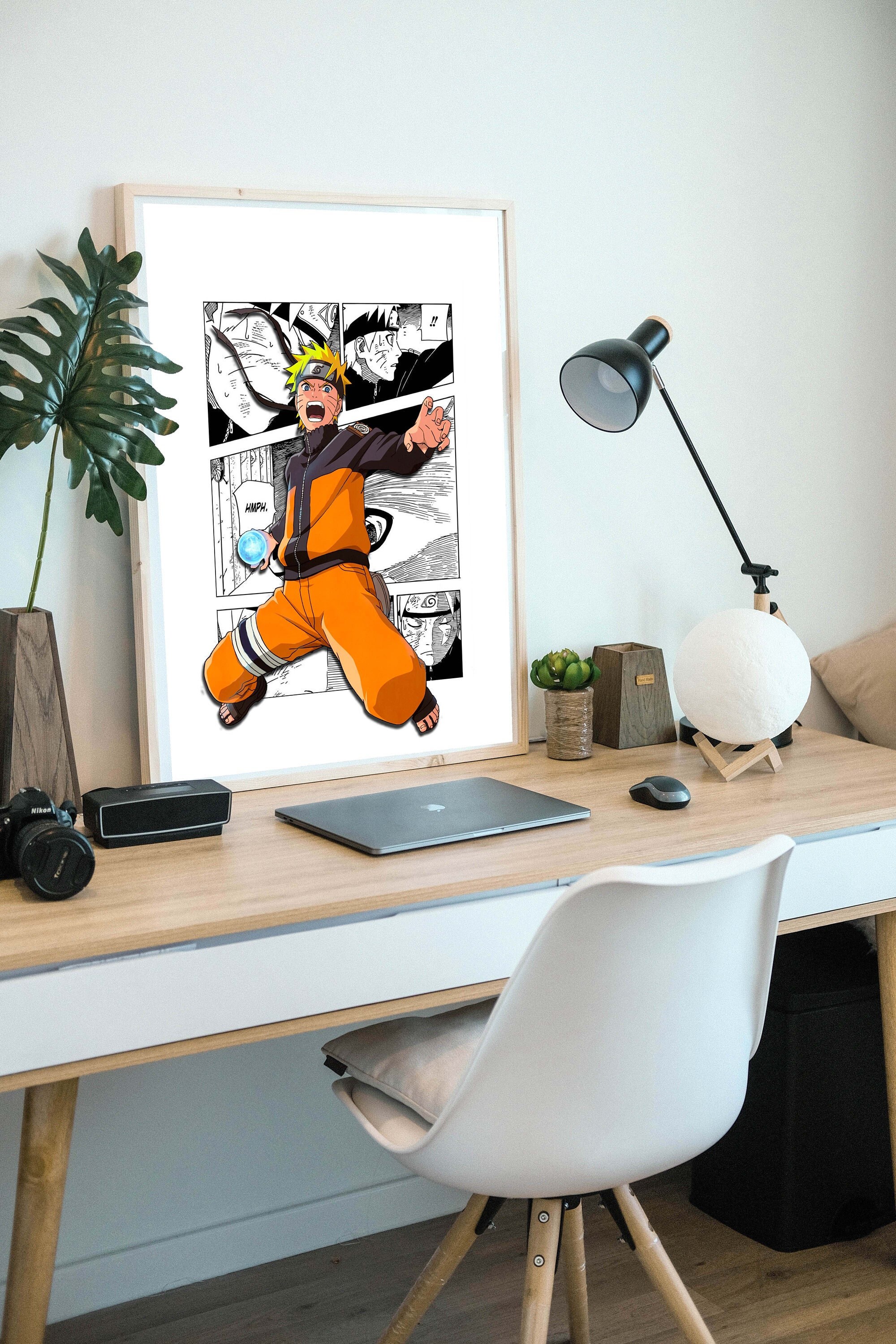  Kakashi Hatake Naruto Drawings Kakashi Hatake Anime Art Poster  Decorative Painting Canvas Wall Art Living Room Posters Bedroom Painting  20×30inch(50×75cm) : לבית ולמטבח