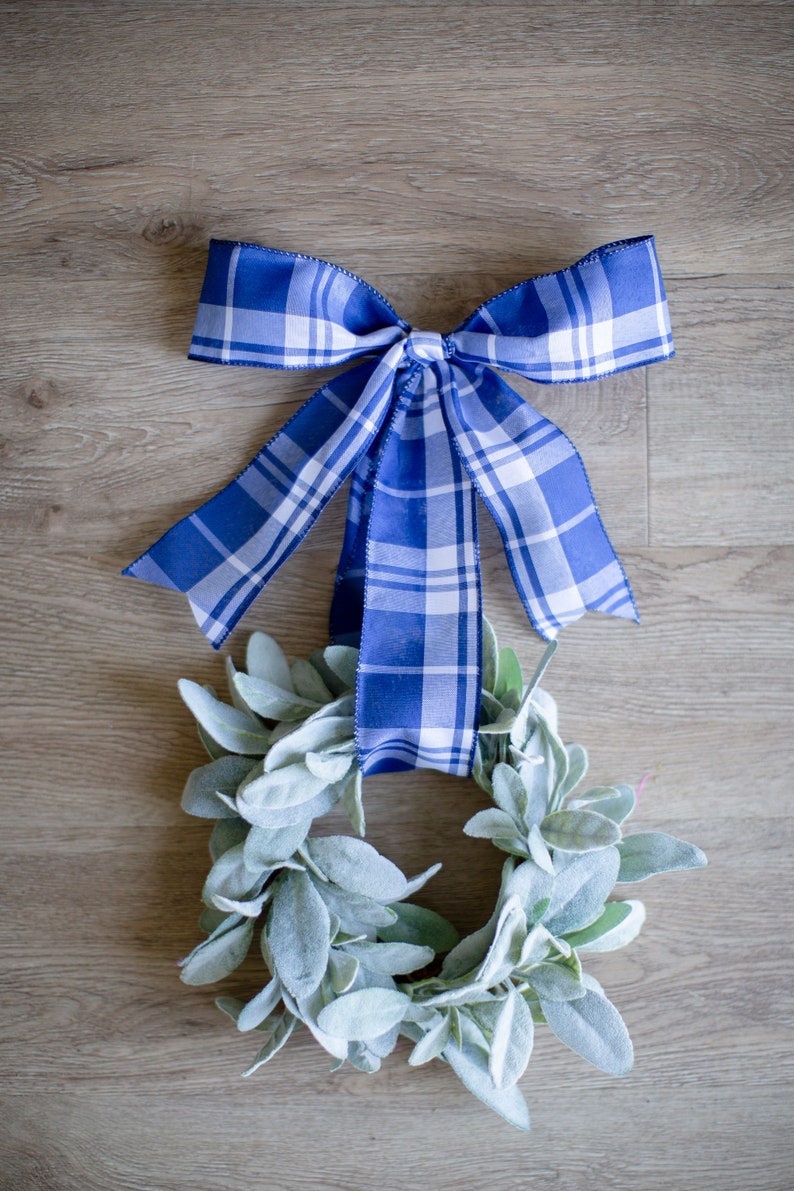 Lamb's Ear Wreath, Spring Wreath, Year Round Wreath, Farmhouse Wreath
