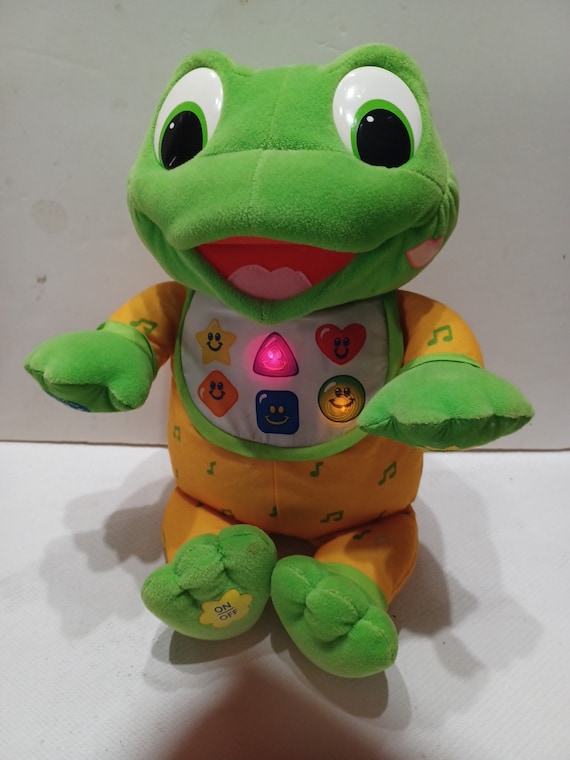 Vintage Leap Frog Baby Tad Hug & Learn Singing and Music Plush Learning Toy  16. Educational 