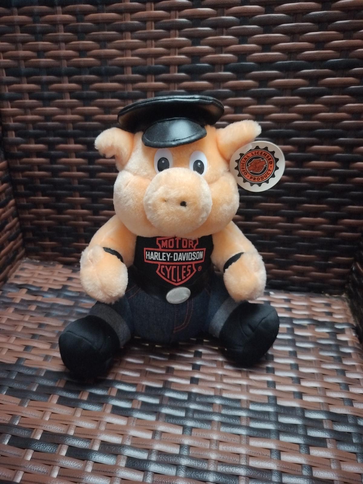 ヴィンテージ 1993 ハーレーダビッドソン バイカー ホッグ ぬいぐるみ