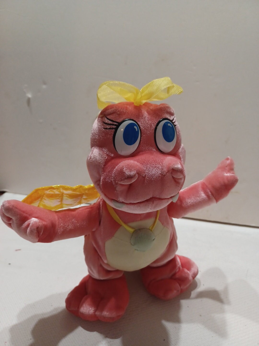 2002 Dragon Tales Cassie Talking Plush Fisher Price Pink Sesame Workshop Tested Etsy