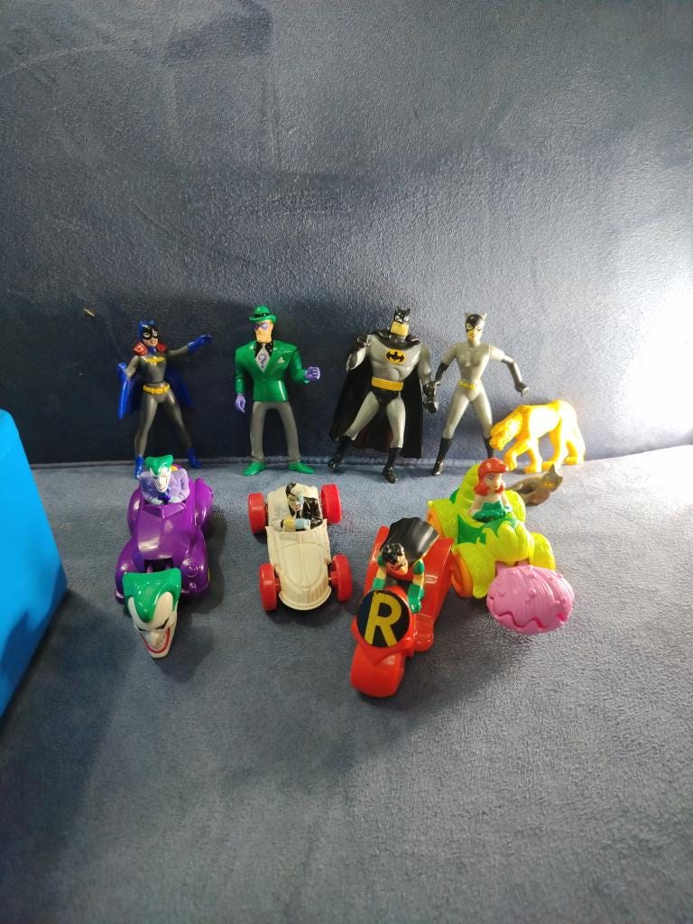 希少 1993 バットマン アニメシリーズ マクドナルド ハッピーミール