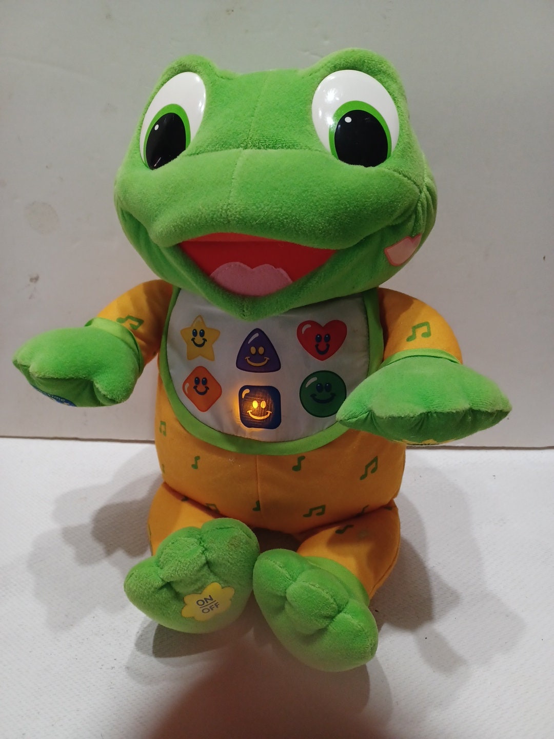 Vintage Leap Frog Baby Tad Hug Learn Singing and Music Plush