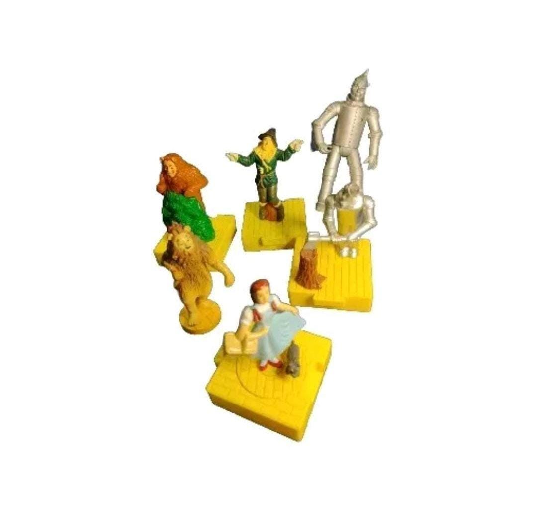 Blockbuster Wizard Lot 6 Oz Movable Toys 1997 Dorothy Scarecrow Tin Man ...
