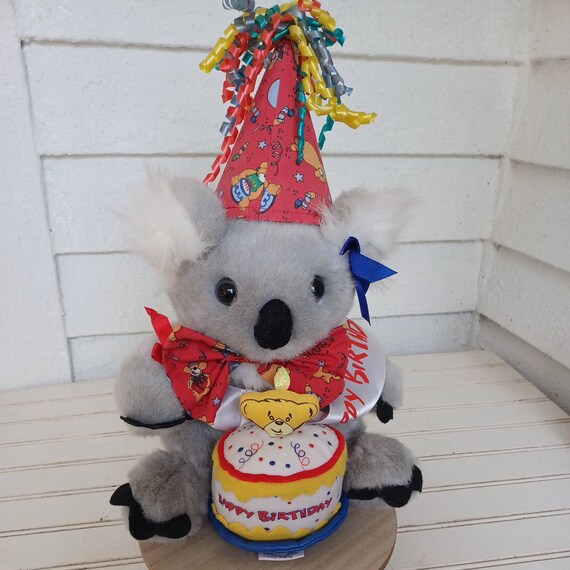 HAPPY BIRTHDAY Bear Song Koala - Etsy