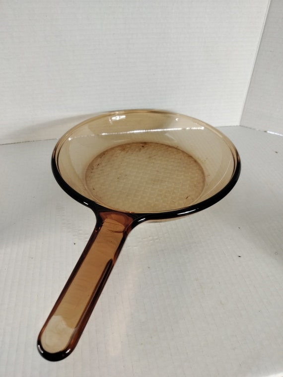 Vintage Corning Ware Visions Amber Pyrex Glas 10 