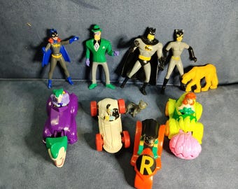 Rare 1993 Batman the Animated Series Mcdonald's HAPPY Meal Toys
