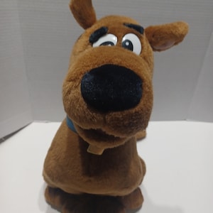 Vintage Scooby Dog Large 18” Plush Stuffed Dog Hanna Barbara 1996 Cartoon Network