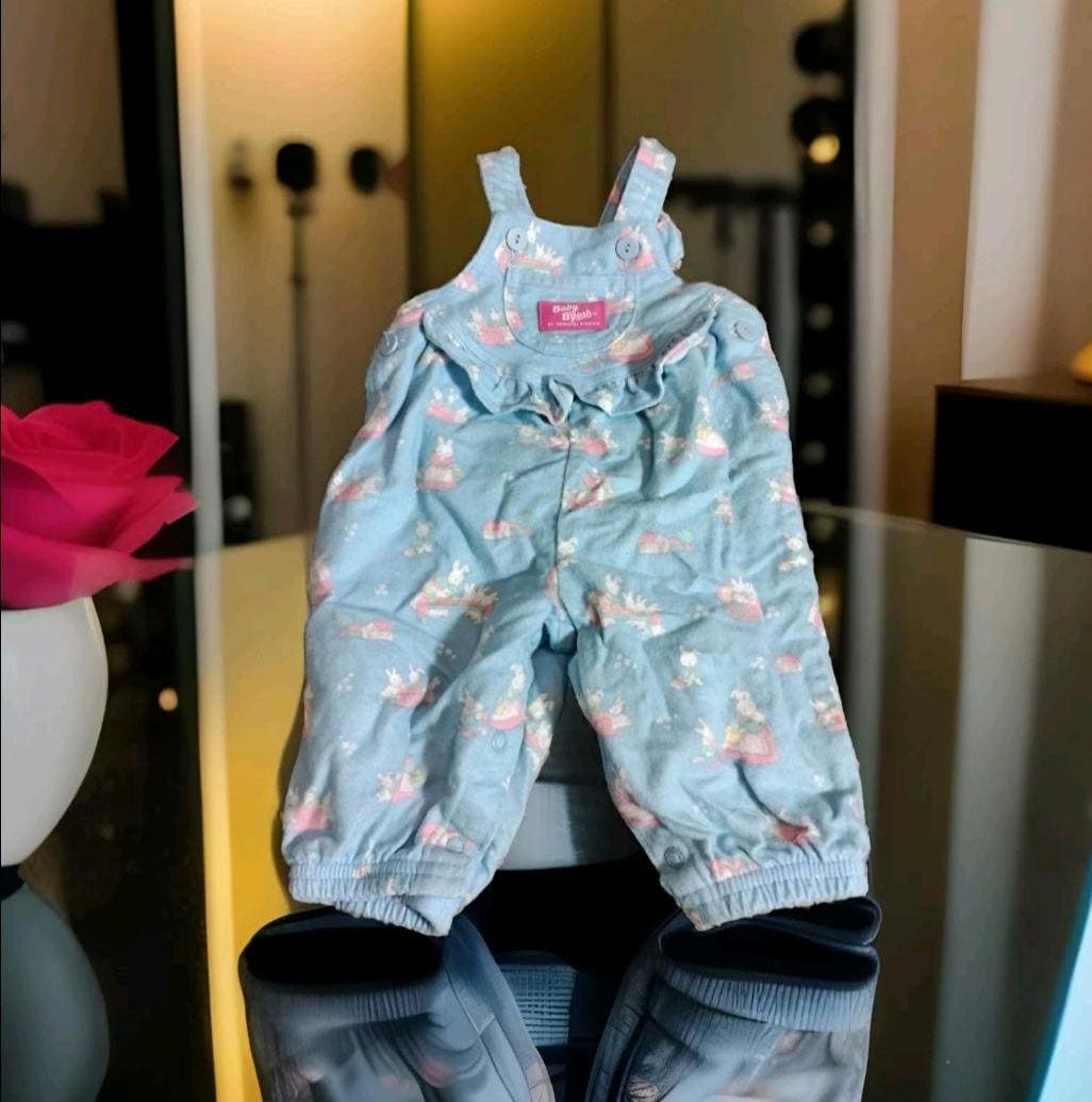 Girls Floral Oshkosh Overalls - Etsy