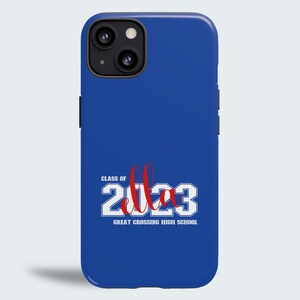 Clase de 2023 Funda para personas mayores, Personalizar, iPhone 14, iPhone 13, iPhone 12 Pro, iPhone 11, Samsung Galaxy S22, Galaxy S21 Plus +más