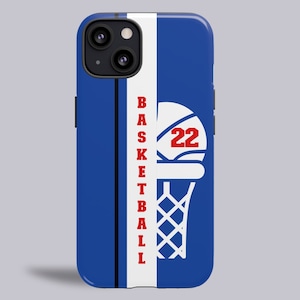Custom Basketball Phone Case Players or Moms iPhone 15, iPhone 14, iPhone 13, iPhone 12, Pro Max, Samsung Galaxy S23 S22 S21 Plus Ultra