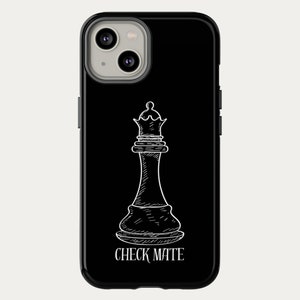 Chess Check Mate Phone Case for iPhone 15, iPhone 14, iPhone 13, iPhone 12 Pro, Samsung Galaxy S23 S22, Samsung +More in Multiple Colors