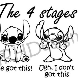 Stitch Crafting stages
