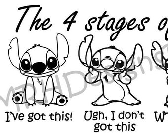 Stitch Crafting stages