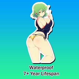 Senran Kagura Lewd Ecchi Anime Waifu Sticker | Waterproof | Vinyl | Holographic | Magnetic | Glow in the Dark