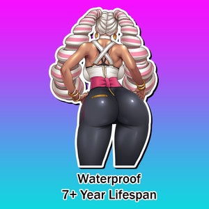 ARMS - Twintelle Lewd Ecchi Anime Waifu Sticker | Waterproof | Vinyl | Holographic | Magnetic | Glow in the Dark