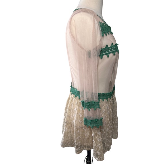 Secret Garden Romantic Lace Tunic or Mini Dress s… - image 2
