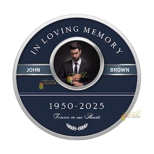 5 Memorial Button Templates for Male—Honor His Legacy with Custom Keepsakes