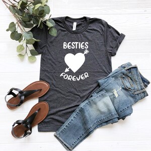 Besties Forever Shirt, Matching T-Shirts, Best Friends T-Shirt, Mommy and Daughter Shirts, Bestie Squad Shirt, BFF Shirt, Matching Outfits
