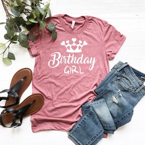 Birthday Girl T-shirt, Birthday Party Gift Shirt, Its My Birthday Tshirt, Birthday Queen, Birthday Girl Tee, For Best Friend,  Girls Squad