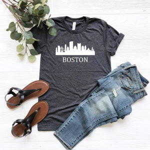 Boston T-Shirt, Boston City Shirt, Home State Shirt, Vacation T-Shirt, Boston Lover Gift T-Shirt, Boston Shirts for Gift, Harvard Tee