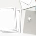 Minimalist Printable Stationery, Simple Writing Paper, Journal Paper ...