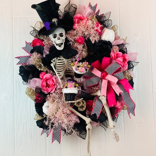 Halloween Wreath Etsy