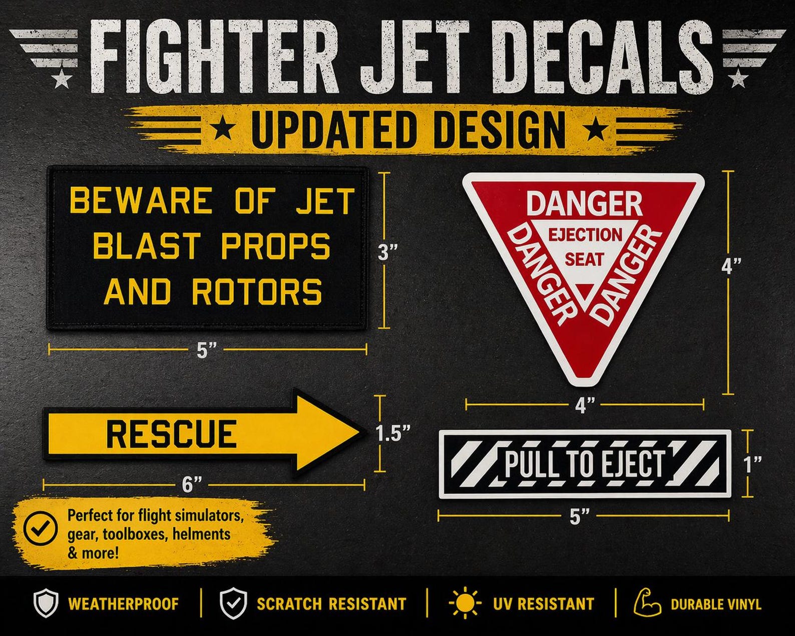 Pilot Sticker Auto Aviation Decals, Pilot Stickers, Fighter Jet Stickers, Aviation Gifts ...